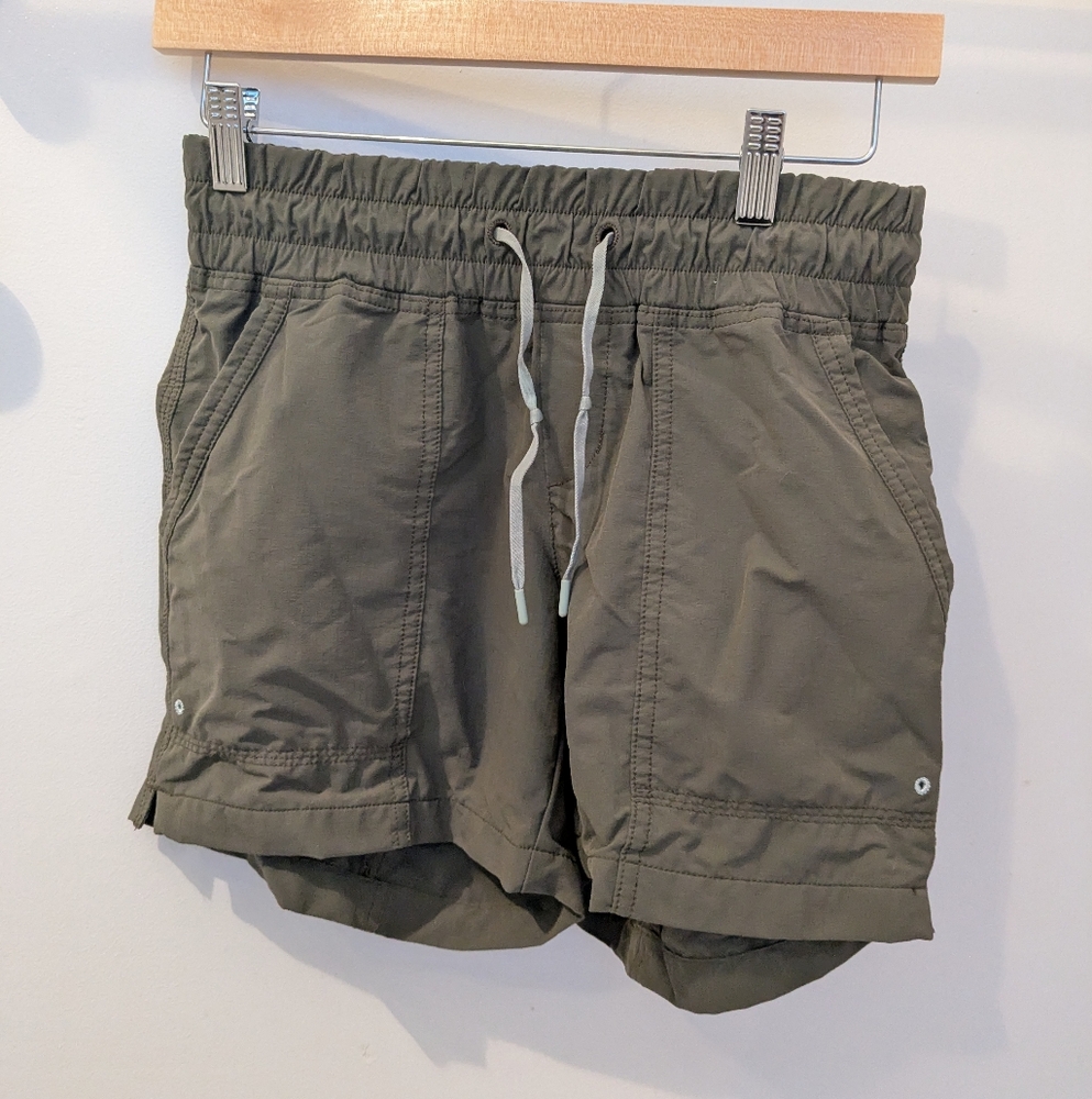 Olive Green Hiking Shorts